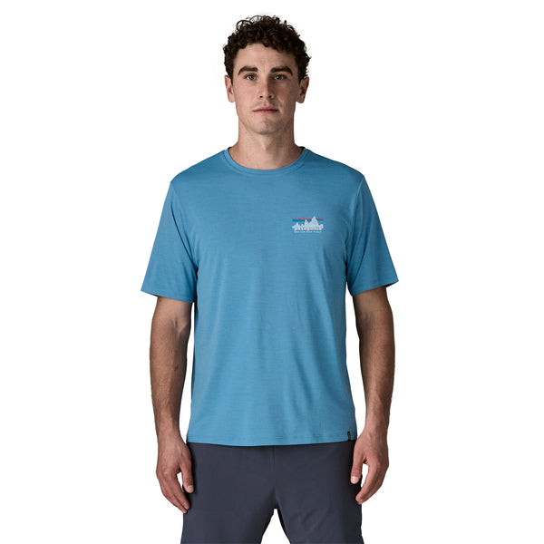 T-shirt Cap Cool Daily 73' Skyline Uomo Shore Blue