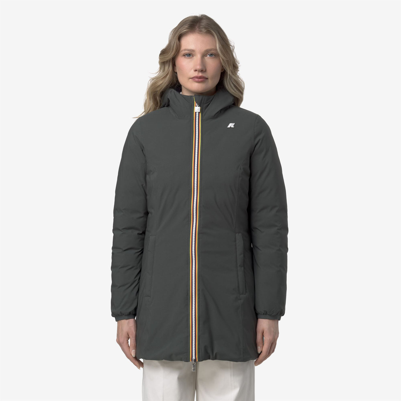 Chaqueta Denise St Thermo Reversible Mujer Green Blackish/Black Pure