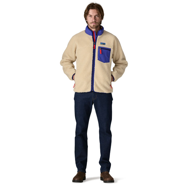 Giacca Classic Retro-X Fleece Uomo Dark Natural