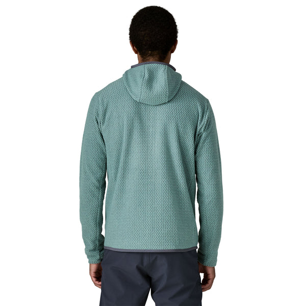 Men's R1 Air Full-Zip Hoody Sweater Blue Sage