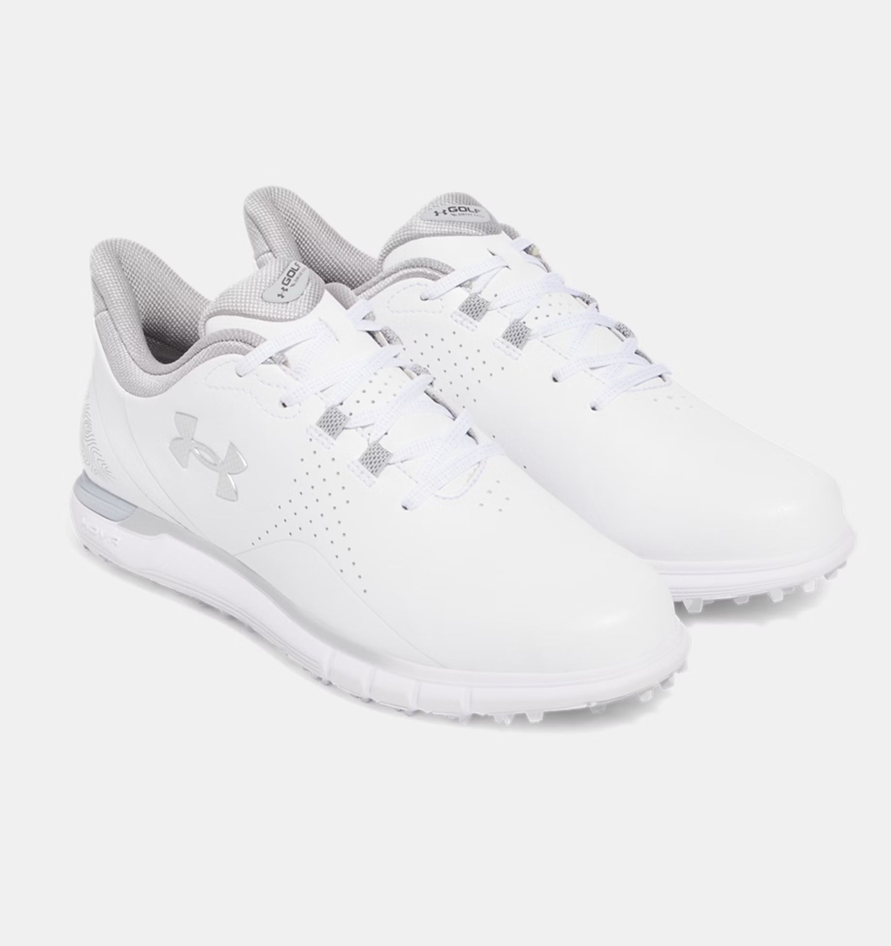 Mann Drive Fede Spikeless Golfschuhe White/Metallic Silver