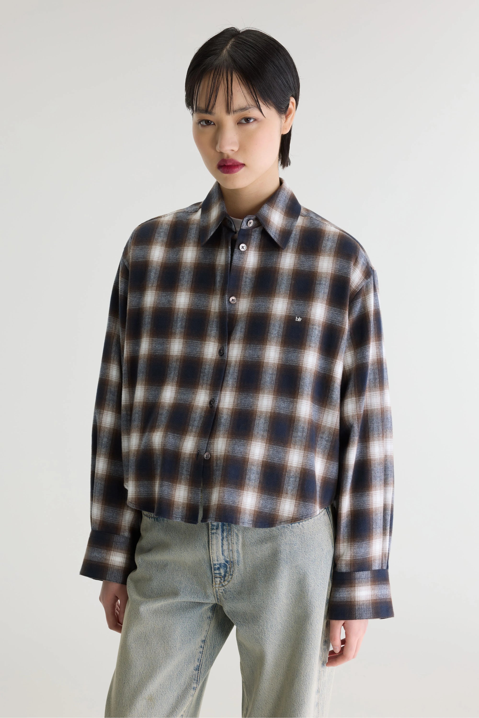 Camisa Johan Mujer Captain/Mocca/Natural