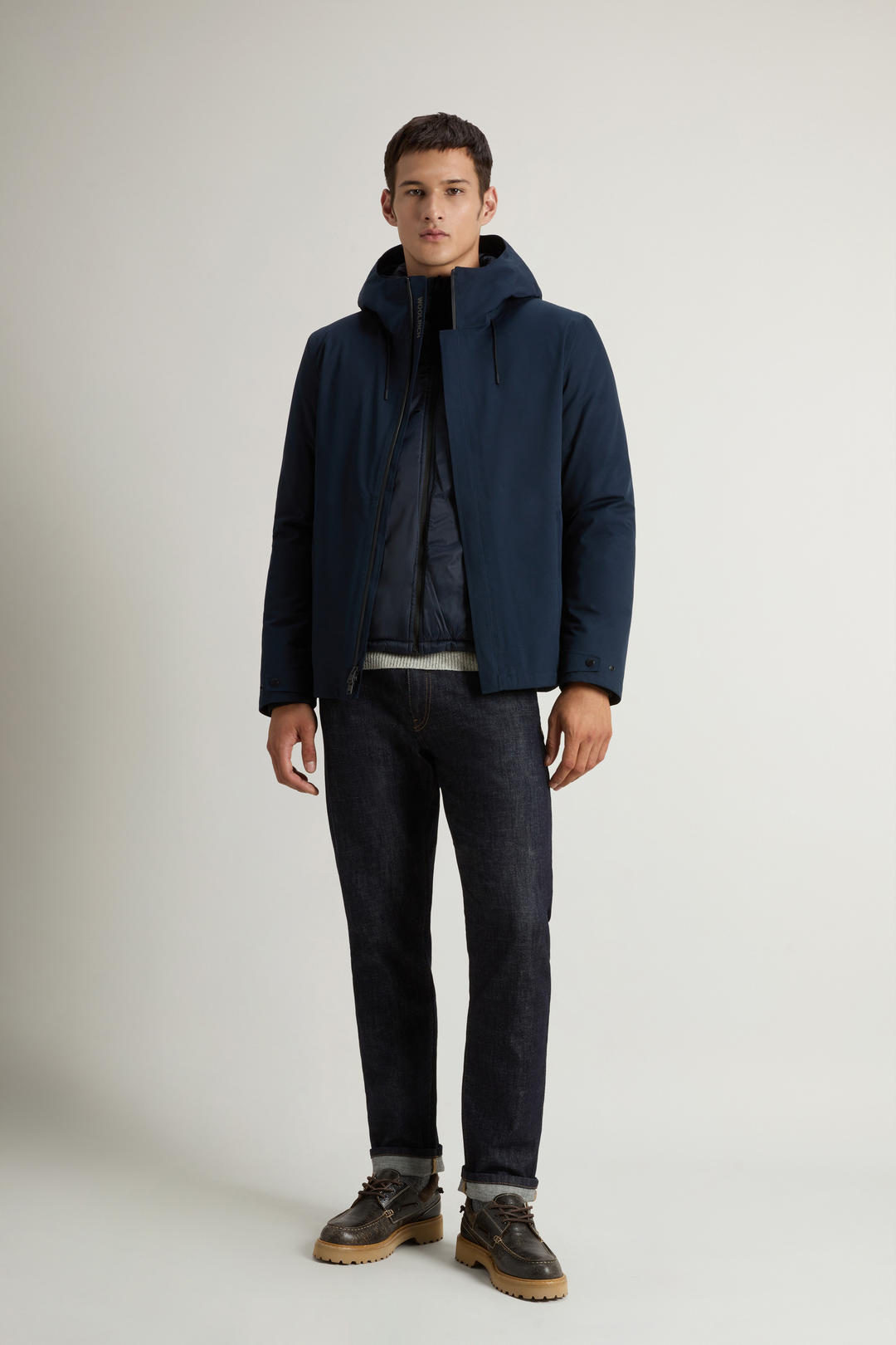 Giacca Crestmont 3 In 1 Uomo Melton Blue