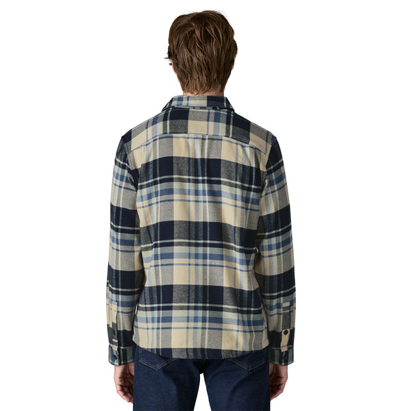 Camicia Fjord Flannel Uomo Sunken Blue