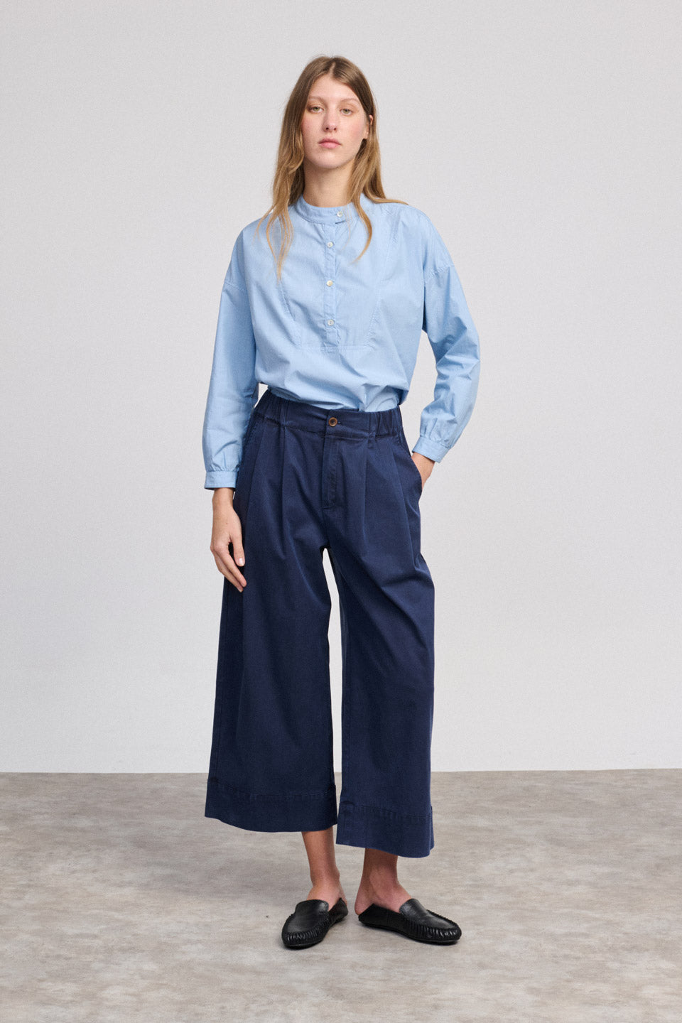 Pantaloni Outside Donna Navy