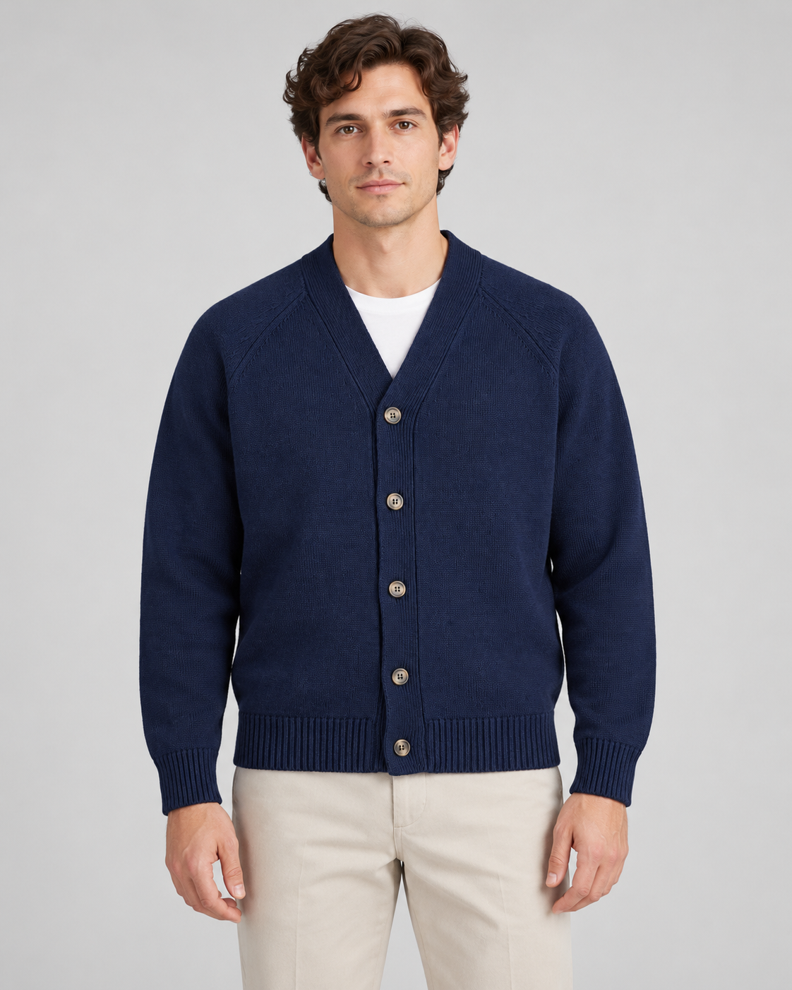 Cardigan Clint Hombre Navy