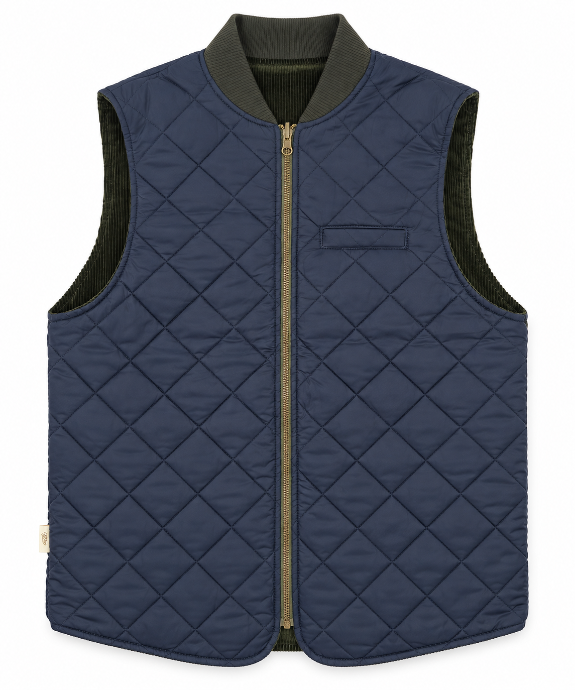 Gilet Reversible Owl Homme Green