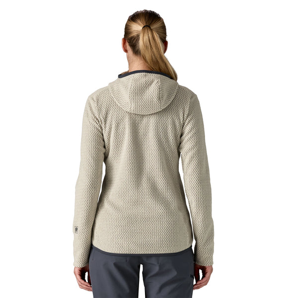 Maglia R1 Air Full-Zip Hoody Donna Wool White