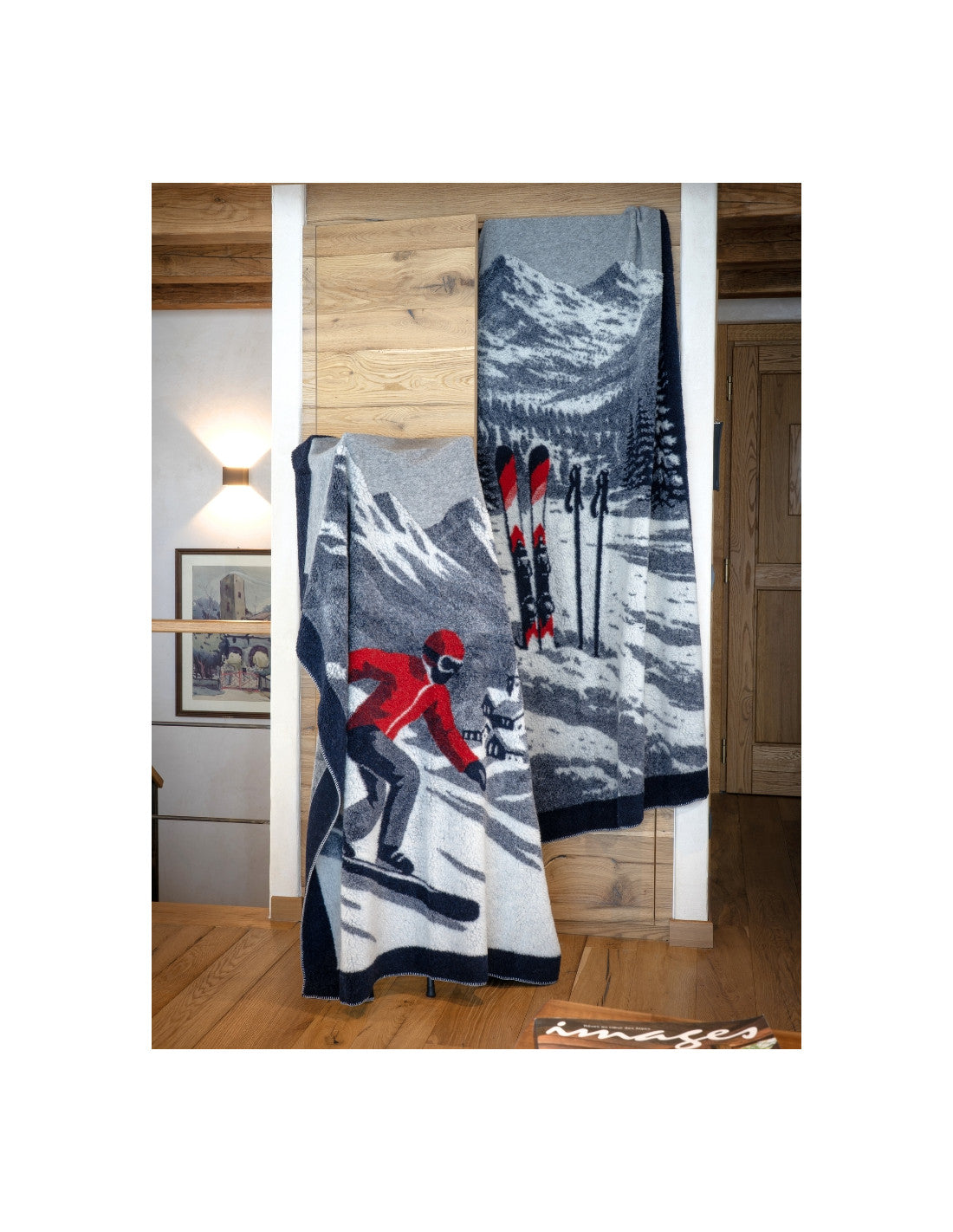 Manta Ski Blue/Red