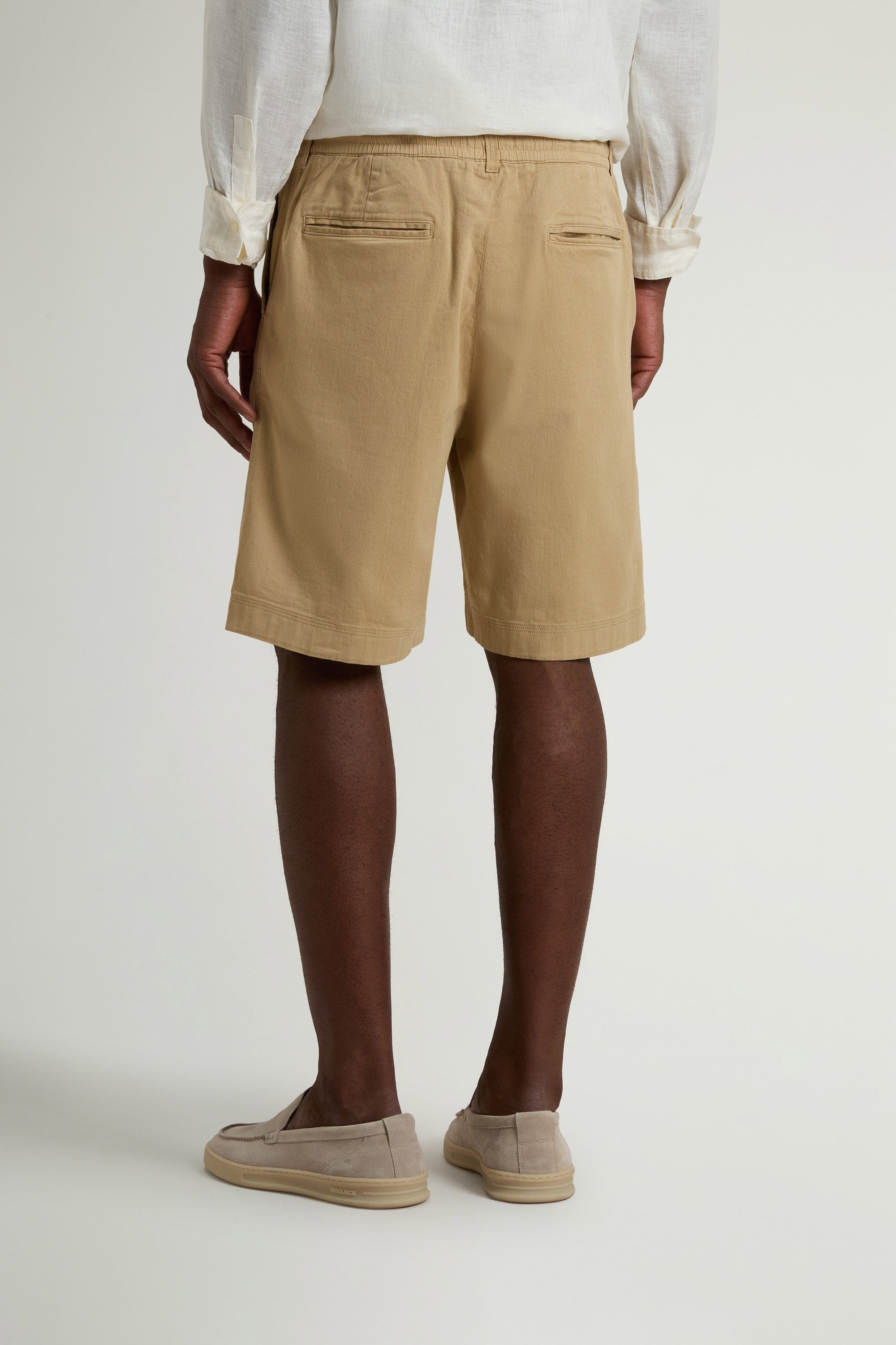 Men's Poplin GD Shorts Travertine