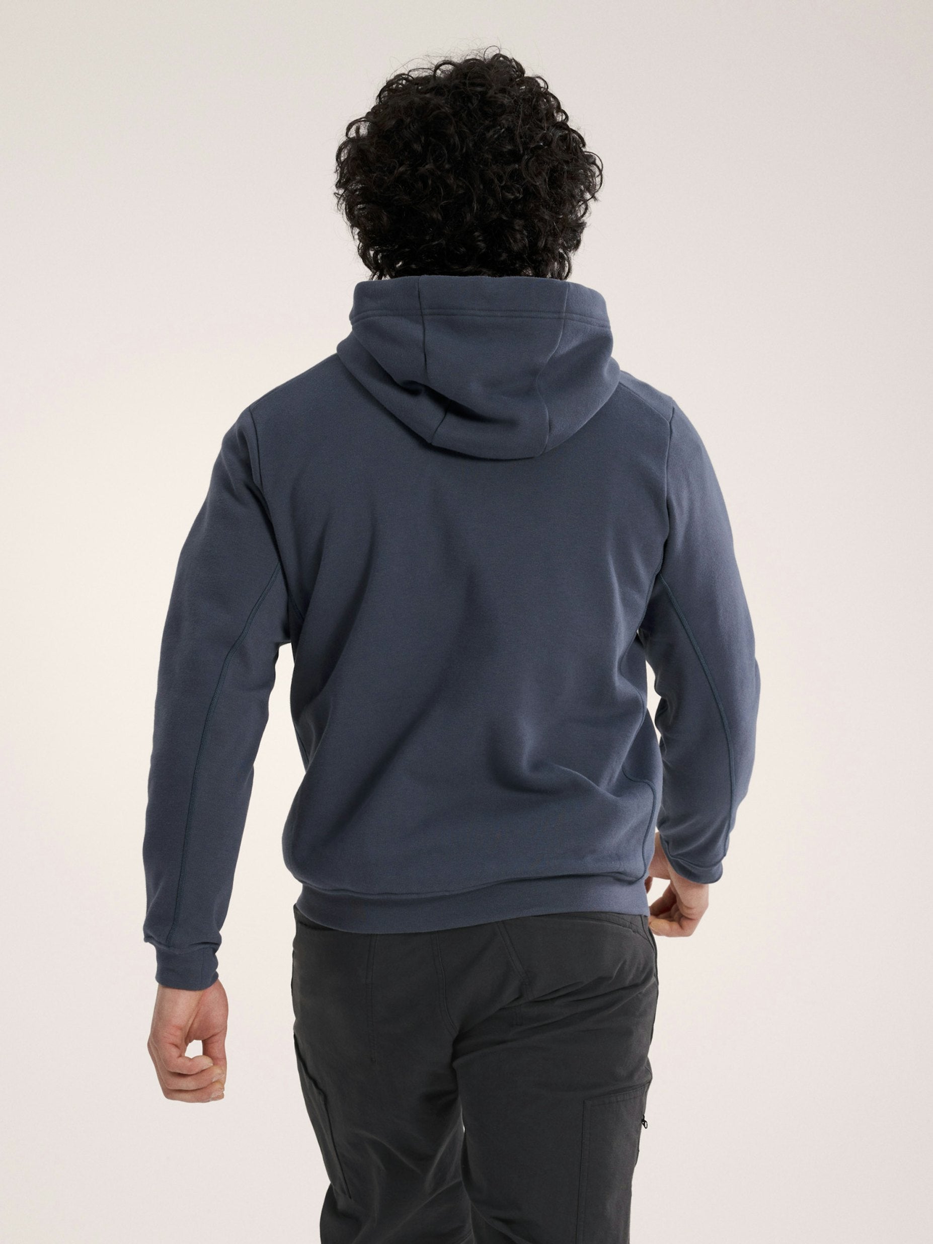 Maglia Emblem Fleece Full Zip Uomo Dark Stratus