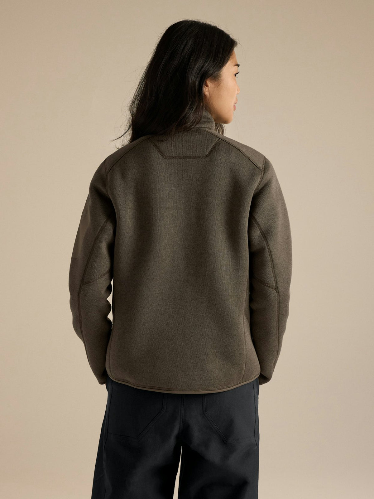 Women's Covert Cardigan Mongoose Heather