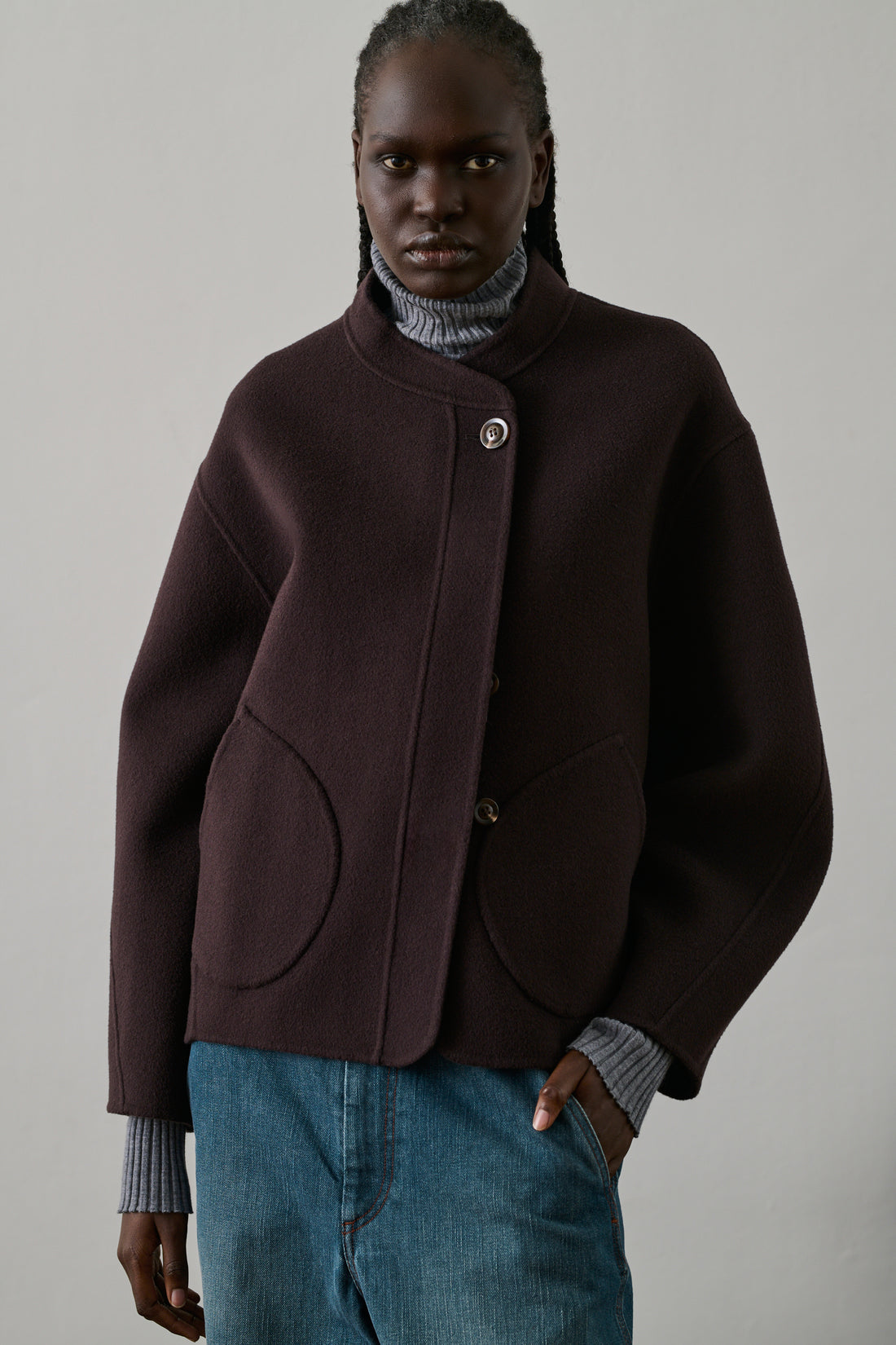 Veste Windsor Femme Aubergine