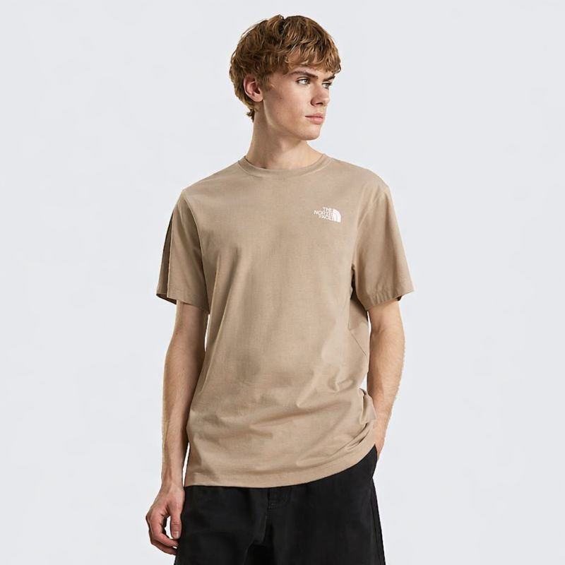 T-shirt Evo Box Uomo Khaki Stone