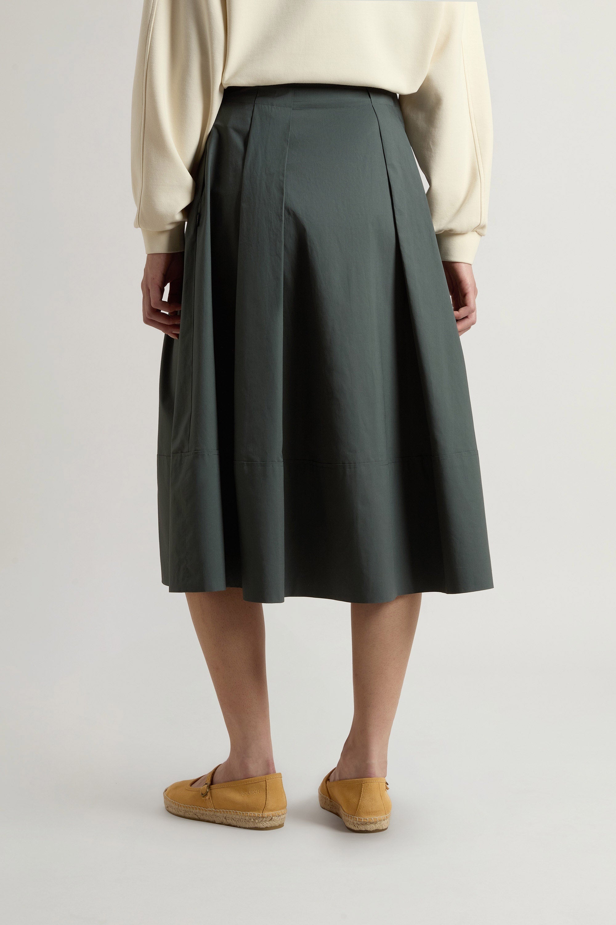 Frau Cotton Poplin Rock Forest Veil