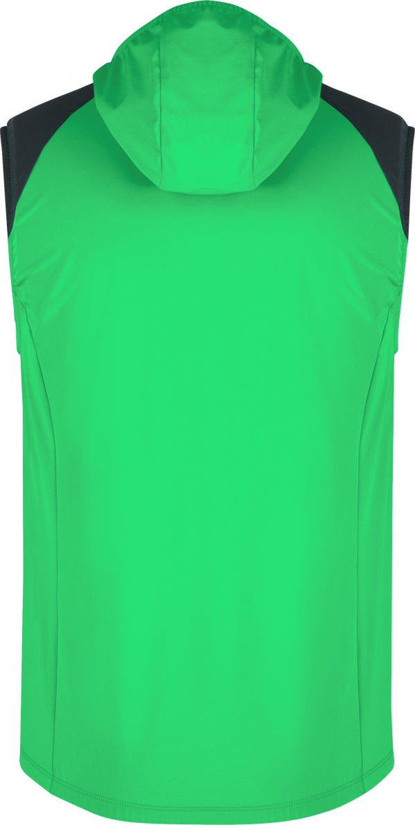 Gilet Rise Hooded Uomo Vibe Green/Antracite