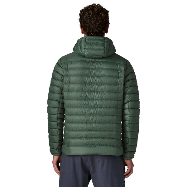 Giacca Down Sweater Hoody Uomo Treeline Green