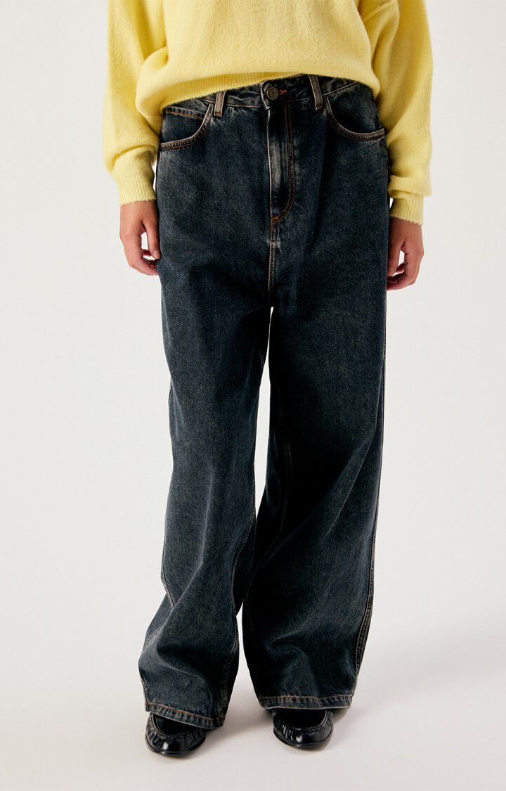 Frau Loose Lydbay Hose Blue Black