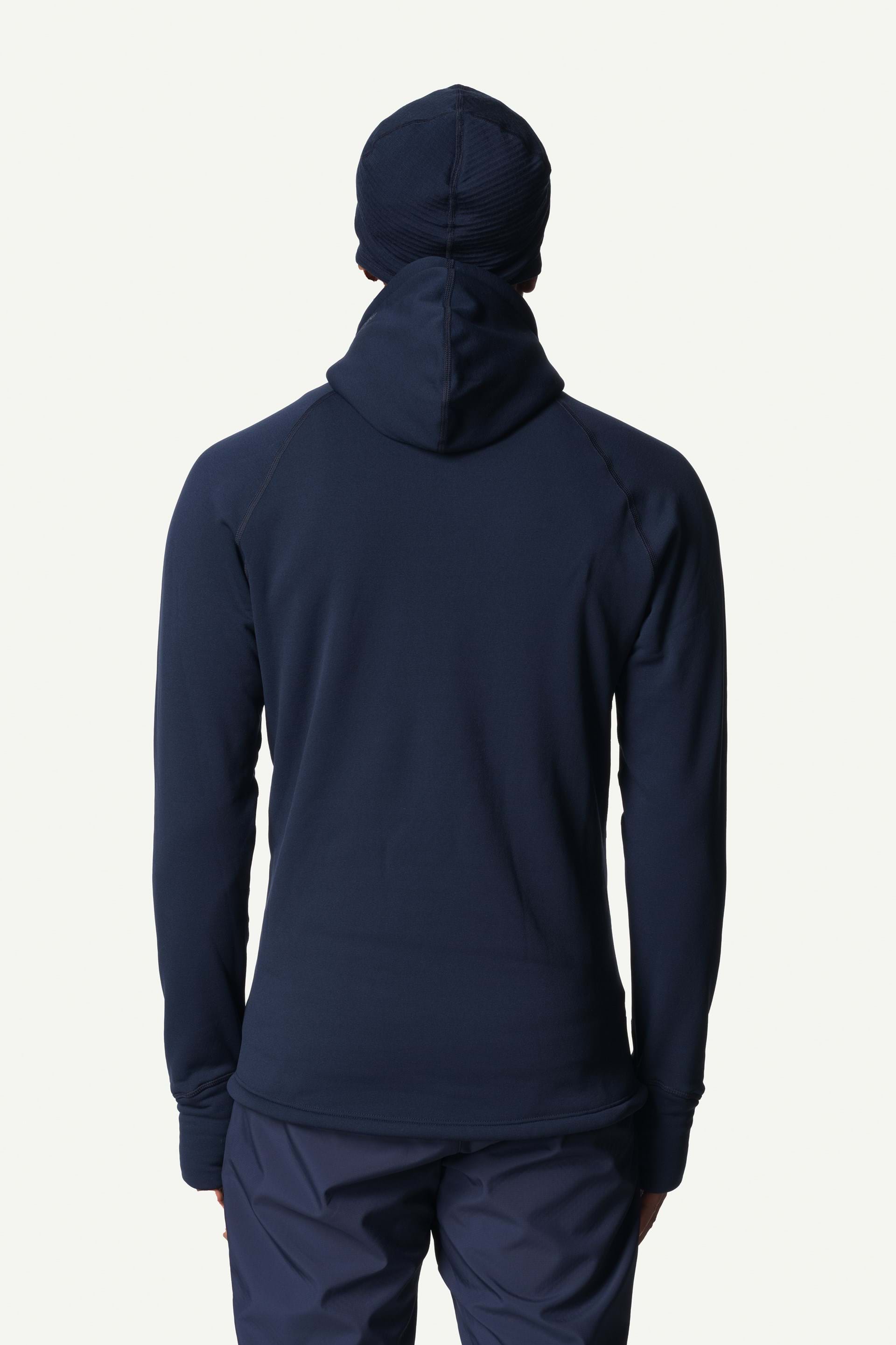 Mann Power Houdi Pullover Blue Illusion
