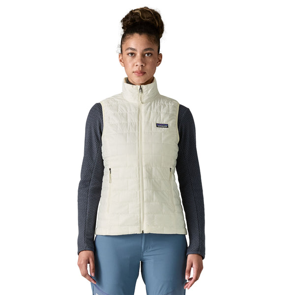 Gilet Nano Puff Donna Brich White
