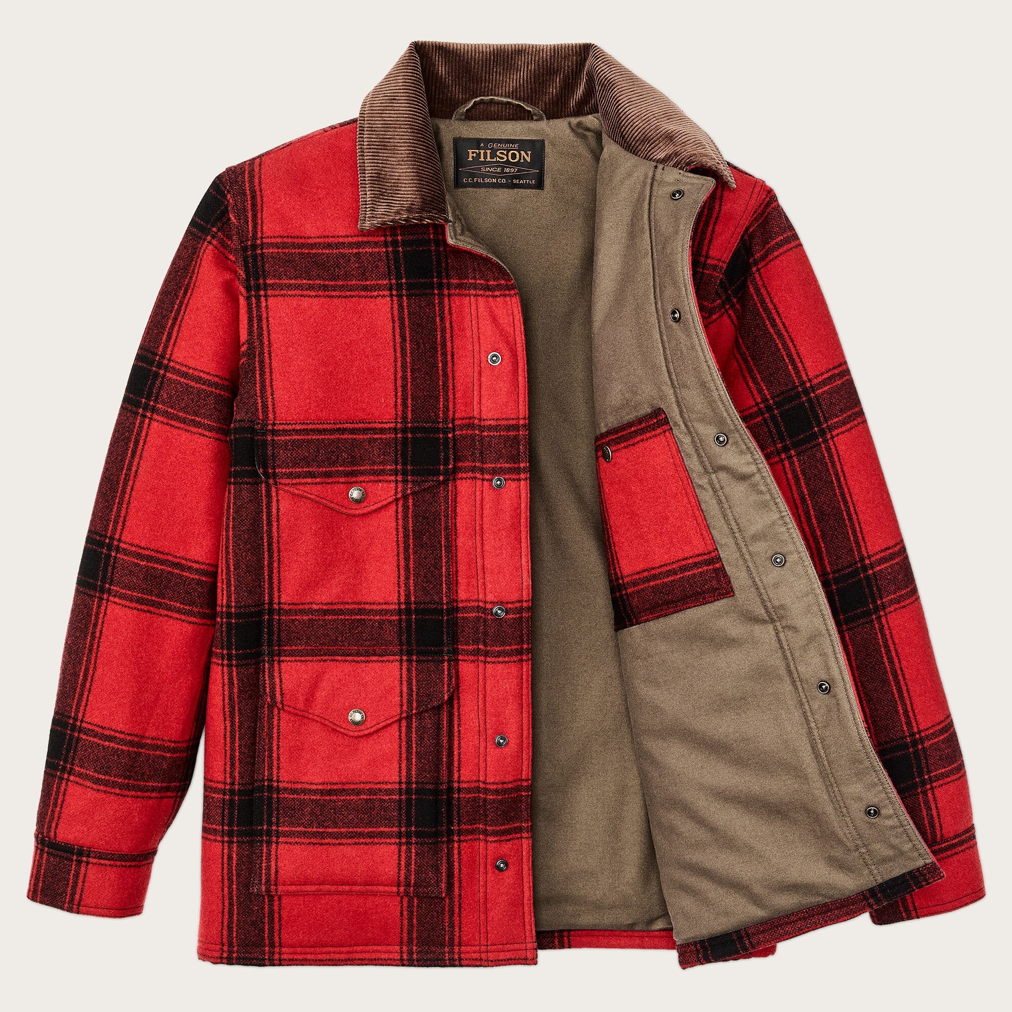 Giacca Spokane Insulated Uomo Red/Black Windowpa