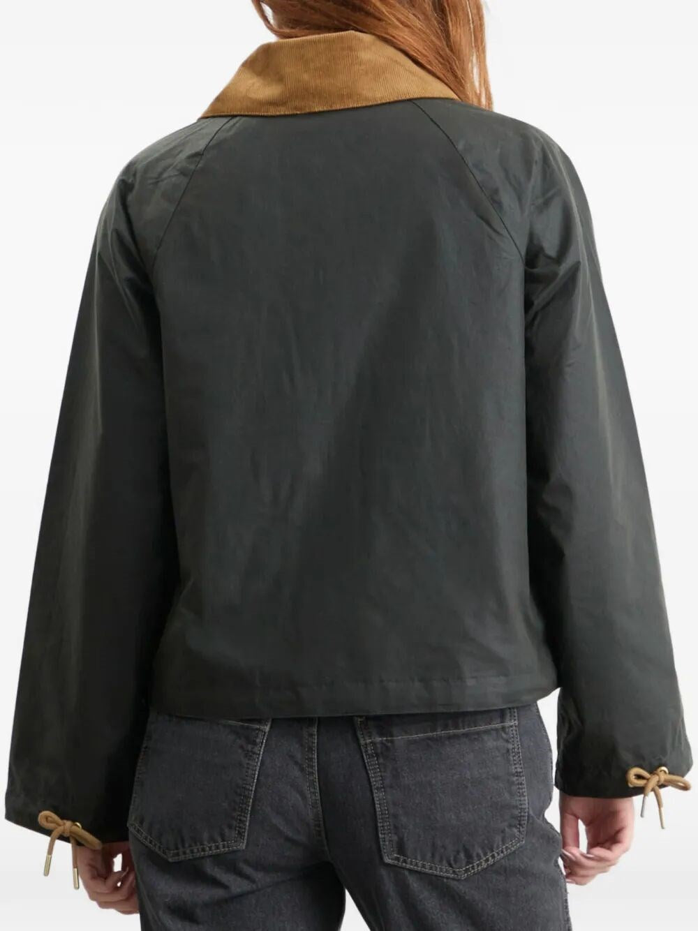 Giacca Marron Wax Donna Olive