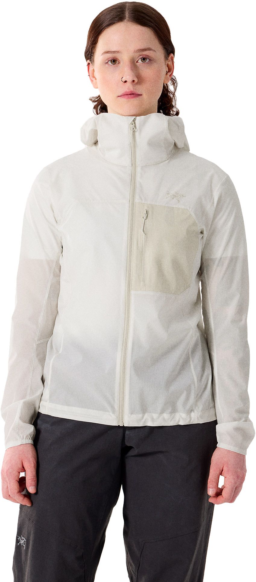 Giacca Squamish Hoody Donna Arctic Silk/Sea Salt