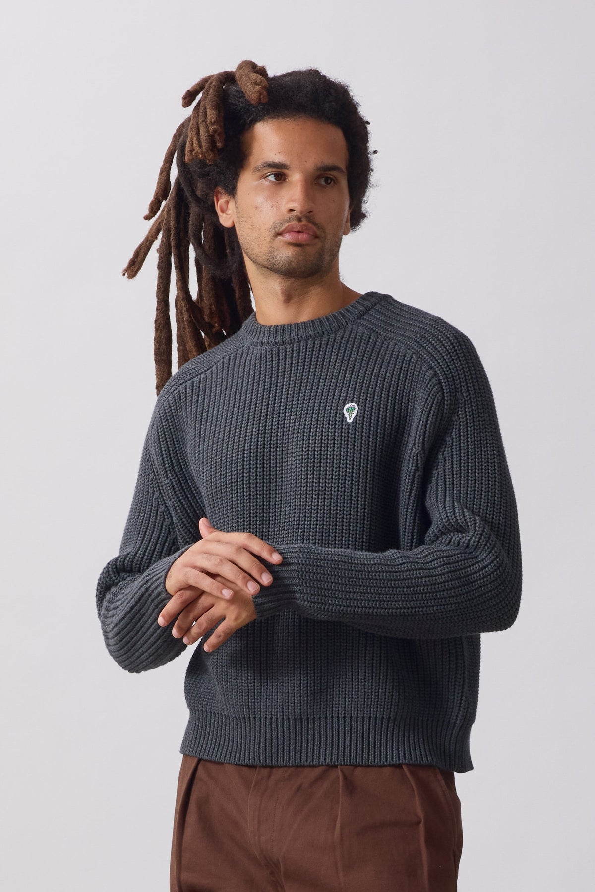 Maglia Artichoke Chunky Uomo Charcoal