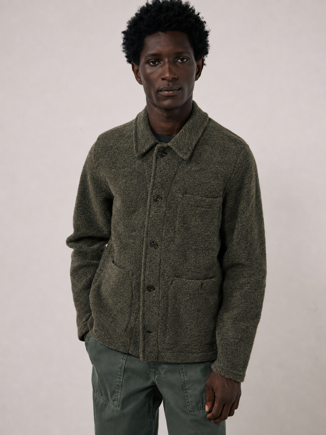 Chaqueta Service Hombre Army