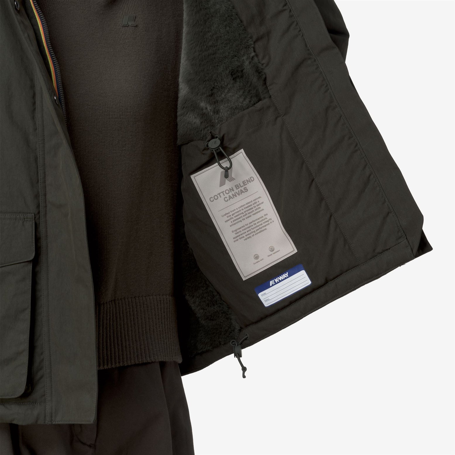 Giacca Ideler Cotton Feel Donna Green Blackish