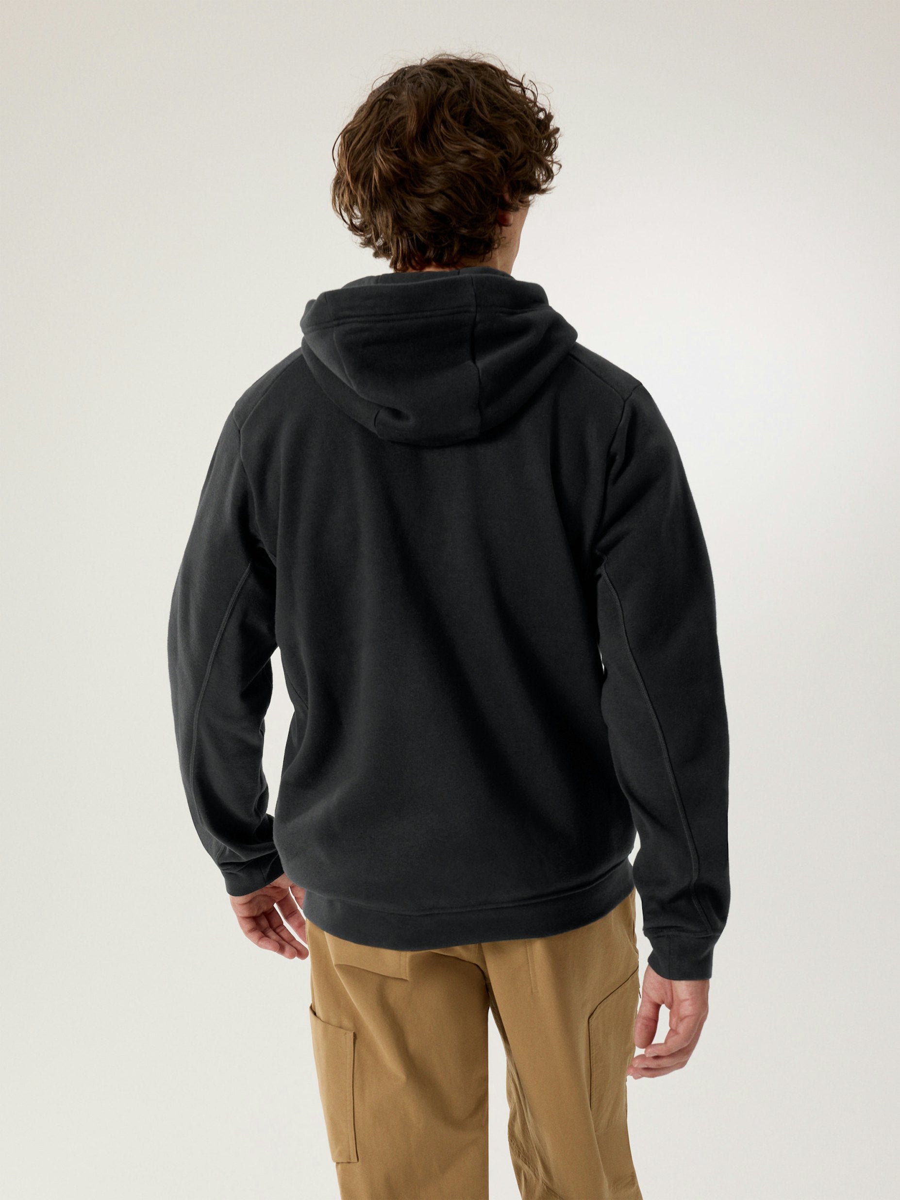 Maglia Emblem Fleece Full Zip Uomo Black