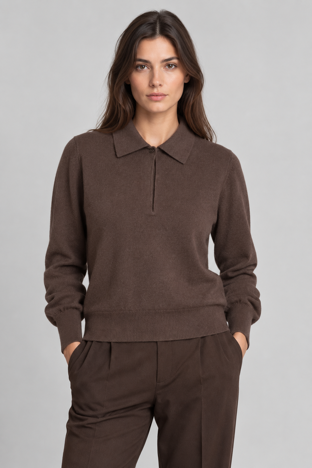 Frau Clea Pullover caffe