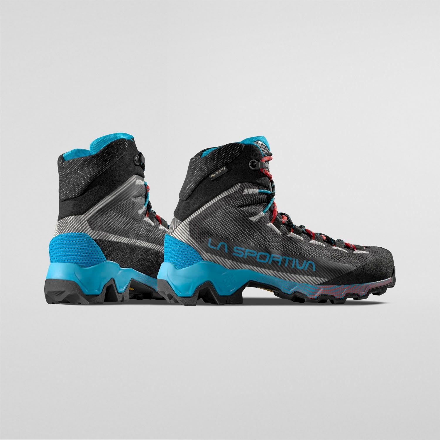 Zapatillas Aproximacion Aequilibrium Hike GTX Mujer Carbon/Malibu Blue