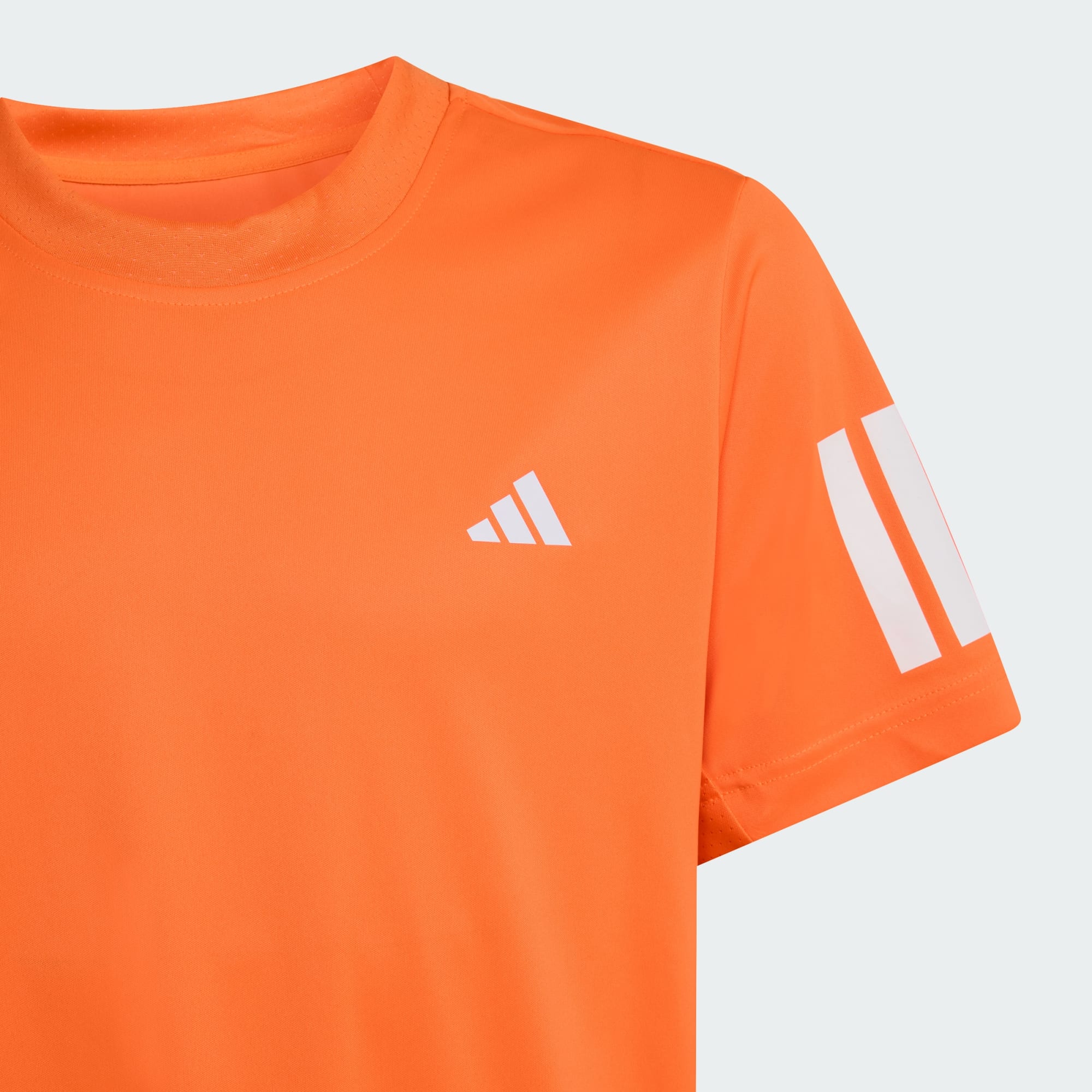T-shirt Club 3 Stripes Bambino Pure Orange