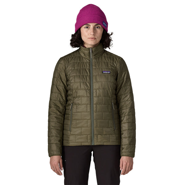Frau Nano Puff Jacke Basin Green