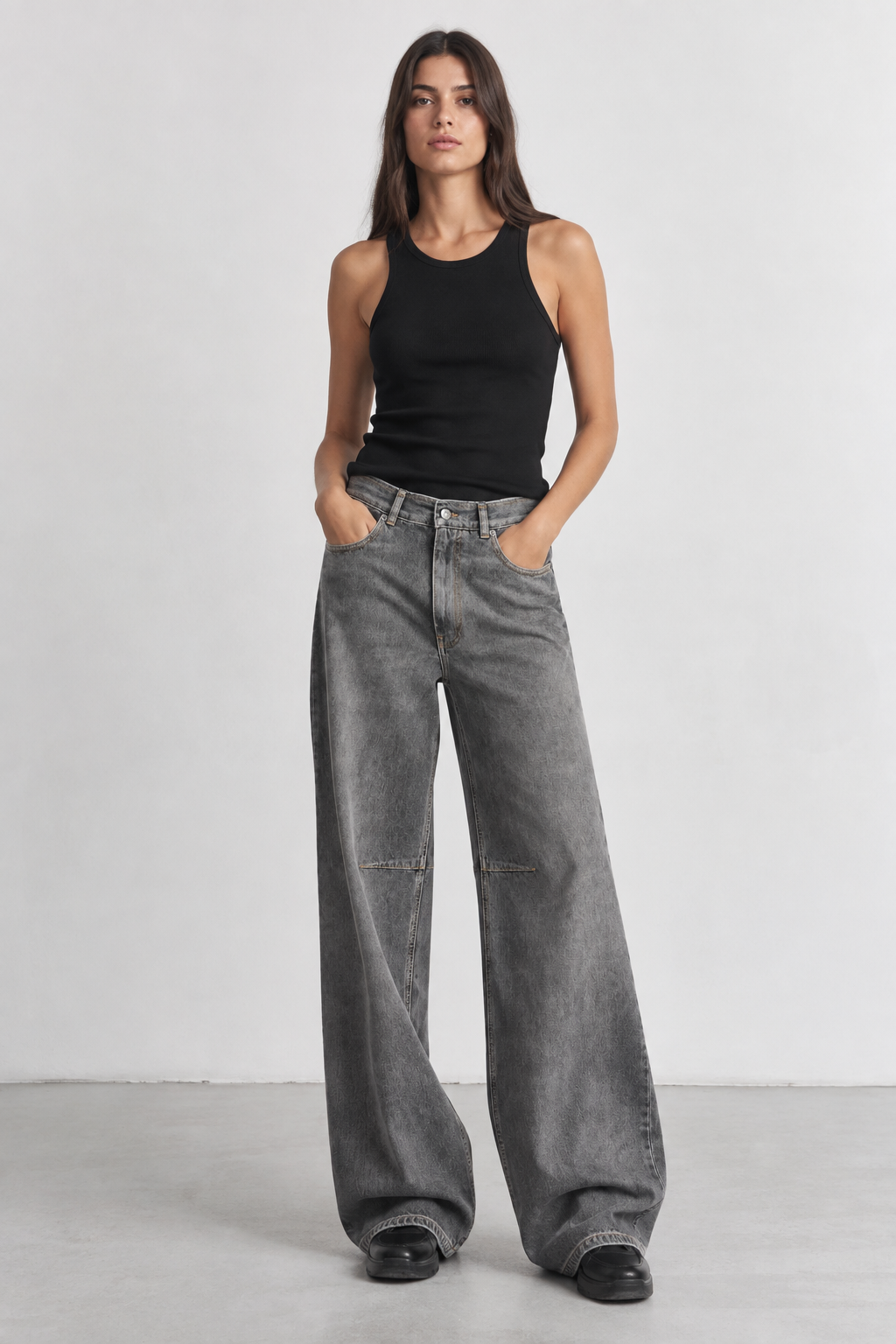 True | Pantalon Eleonora Femme Open Black