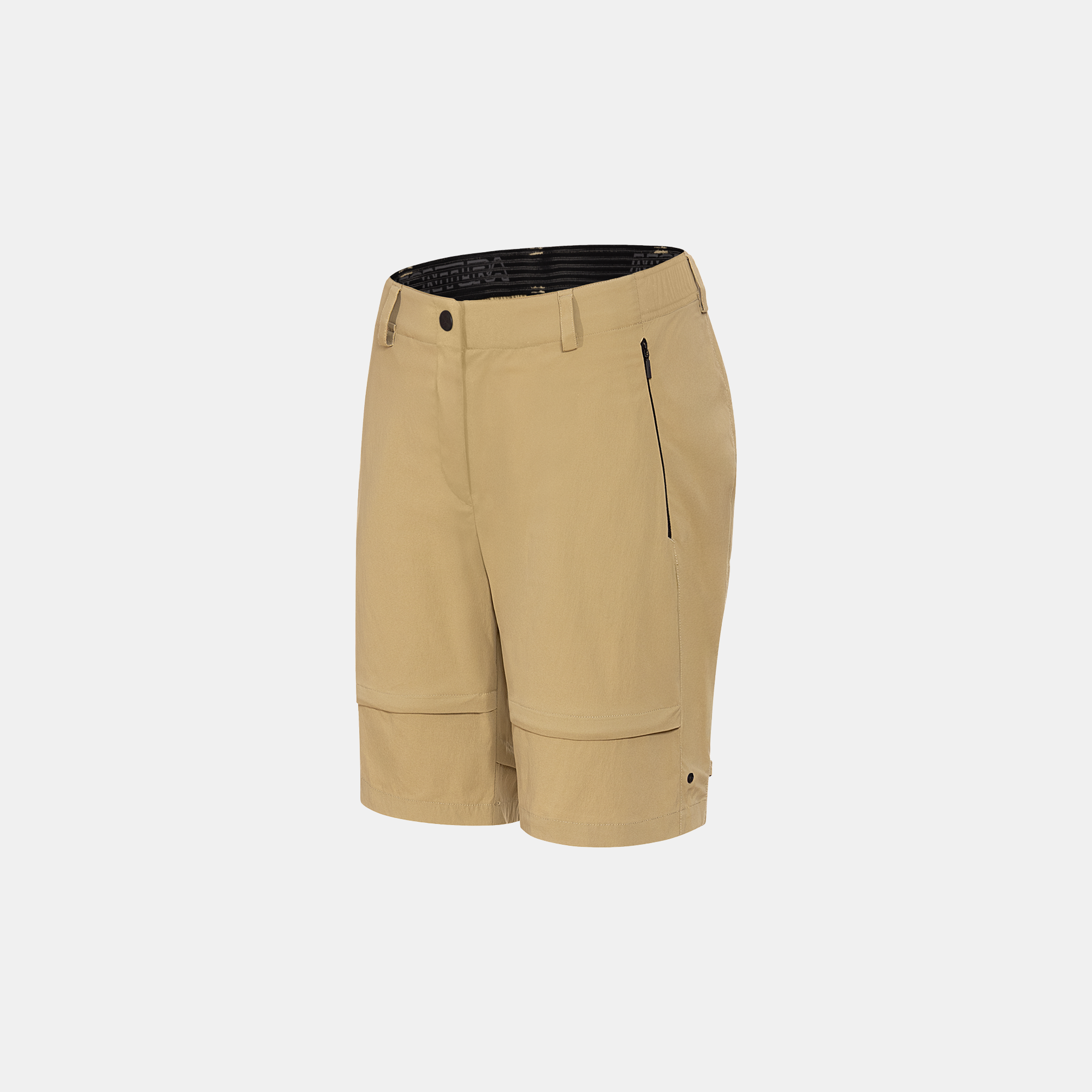 Pantaloni Route Zip Off Donna Desert Beige