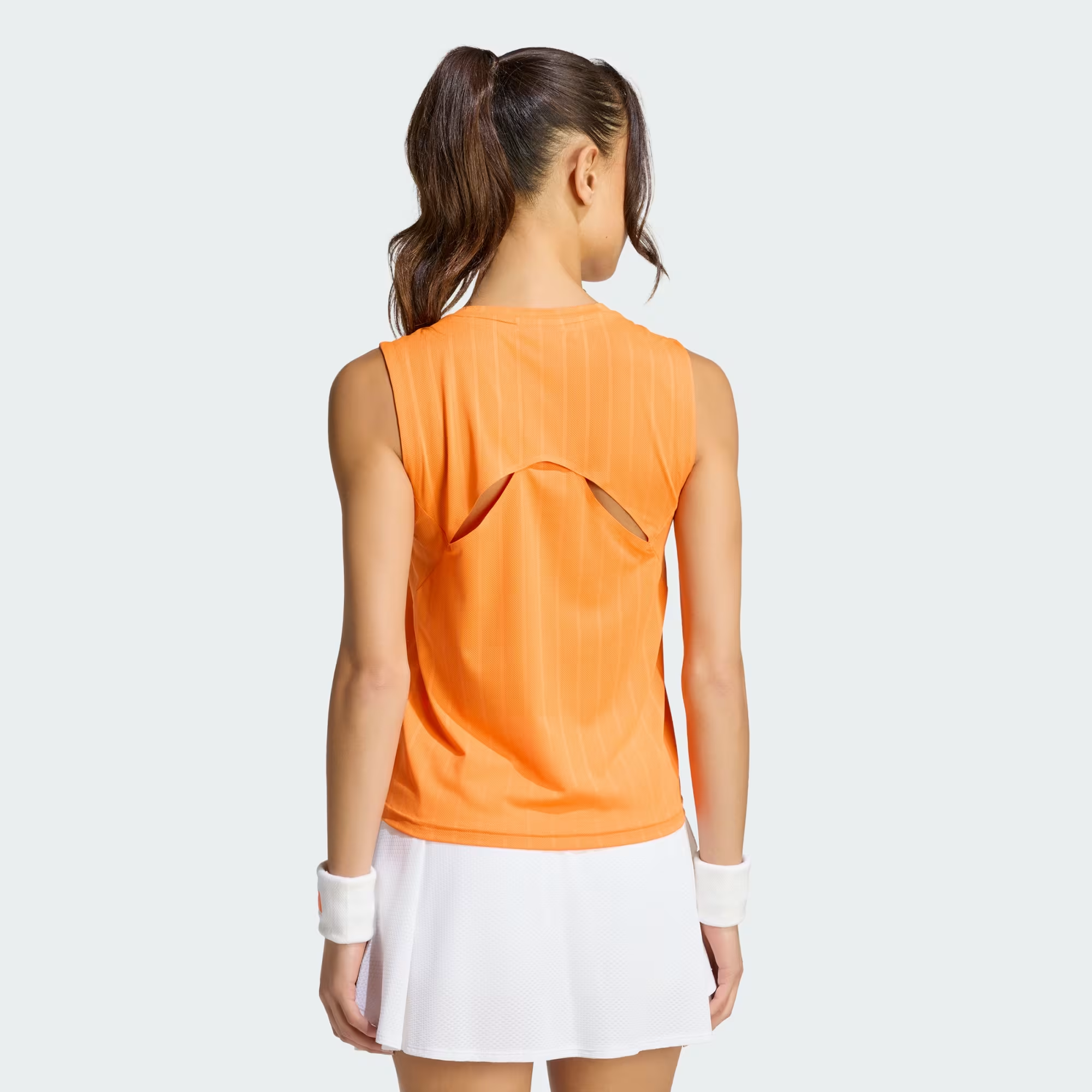 Camiseta Climacool Tank Pro Mujer Pure Orange