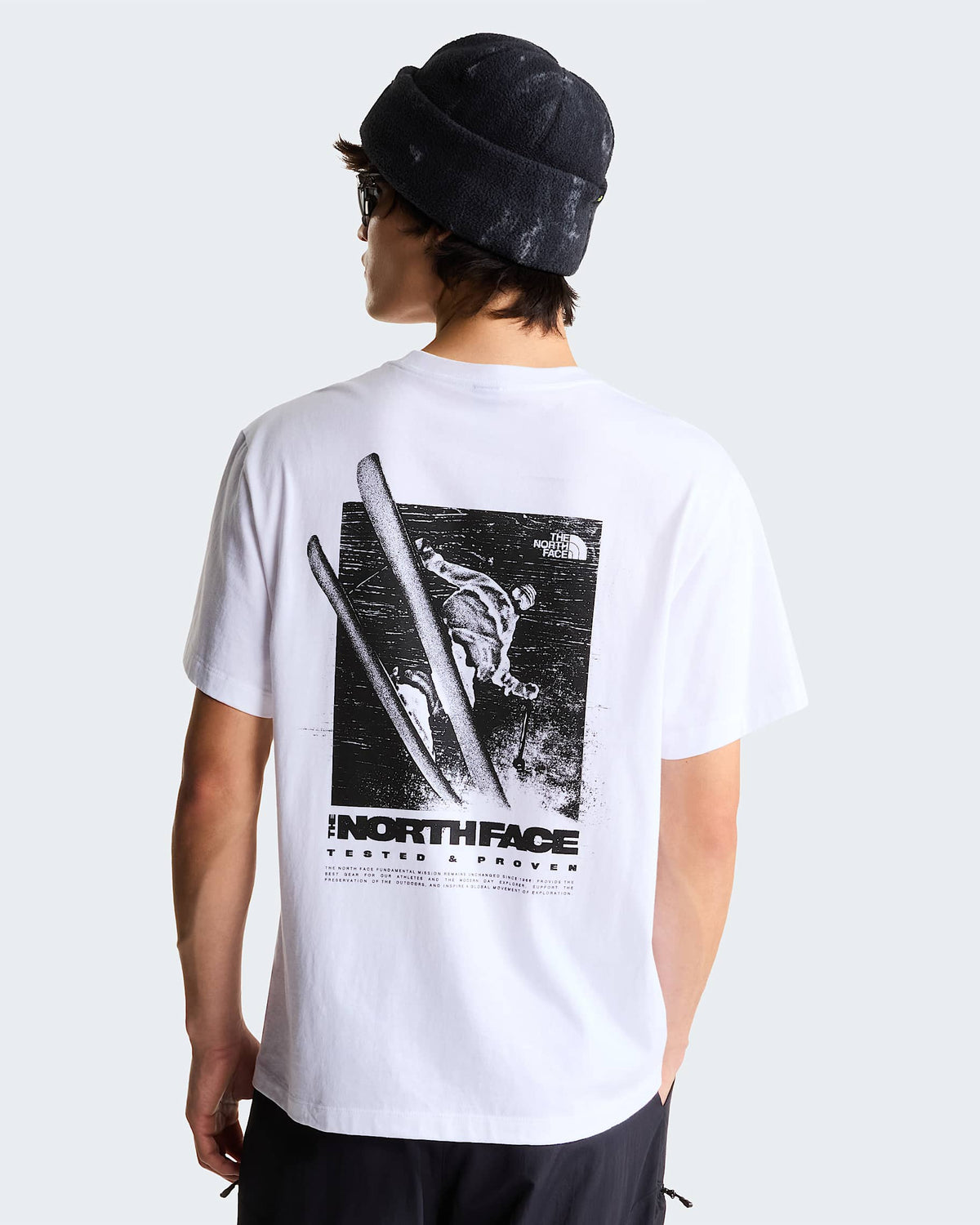 T-shirt Tasted And Proven Relaxed White