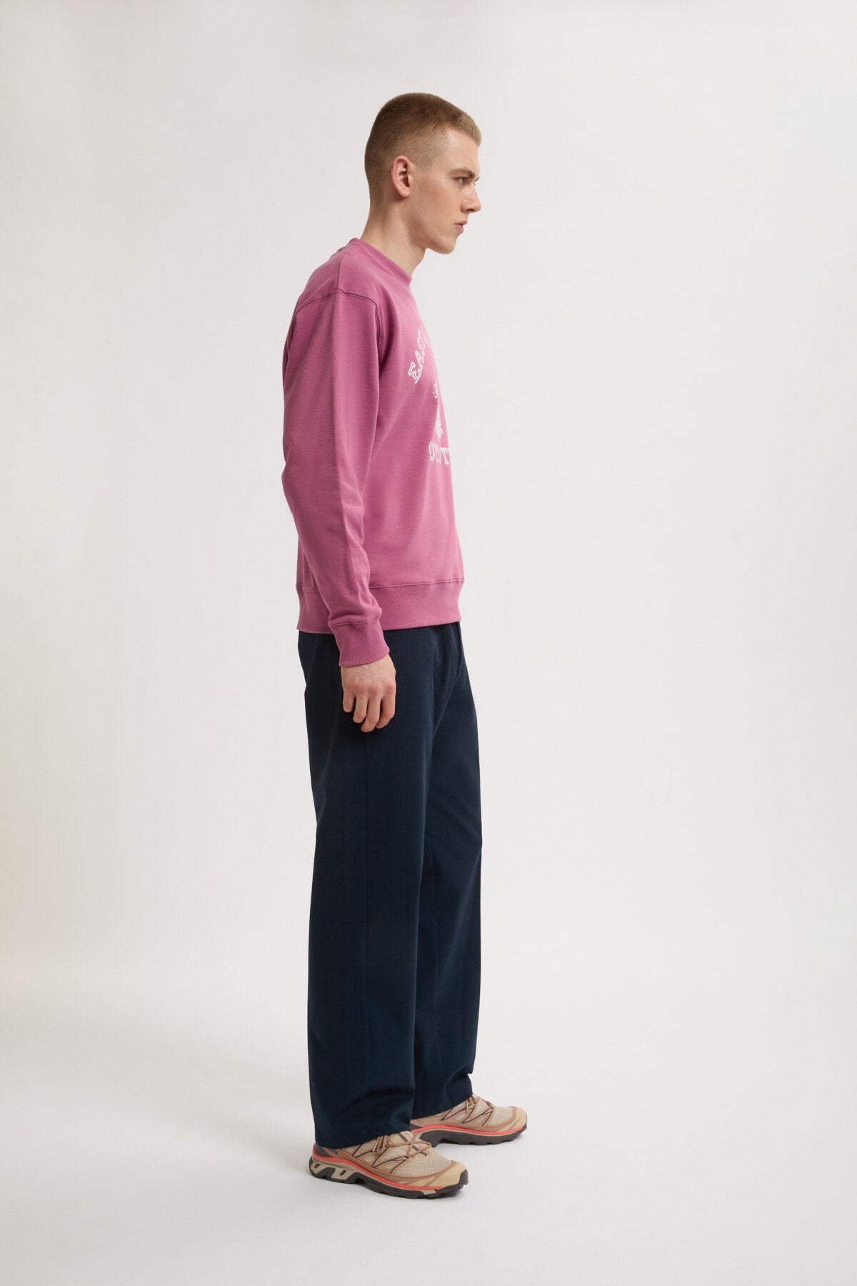 Pantaloni Bio Wash Uomo Blue Navy