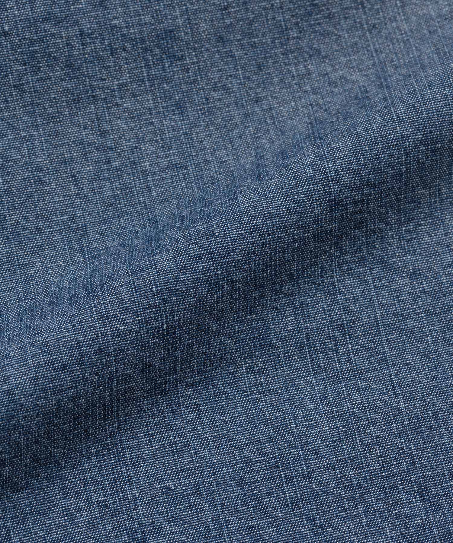 Pantaloncini Japanese Chambray Uomo Blue