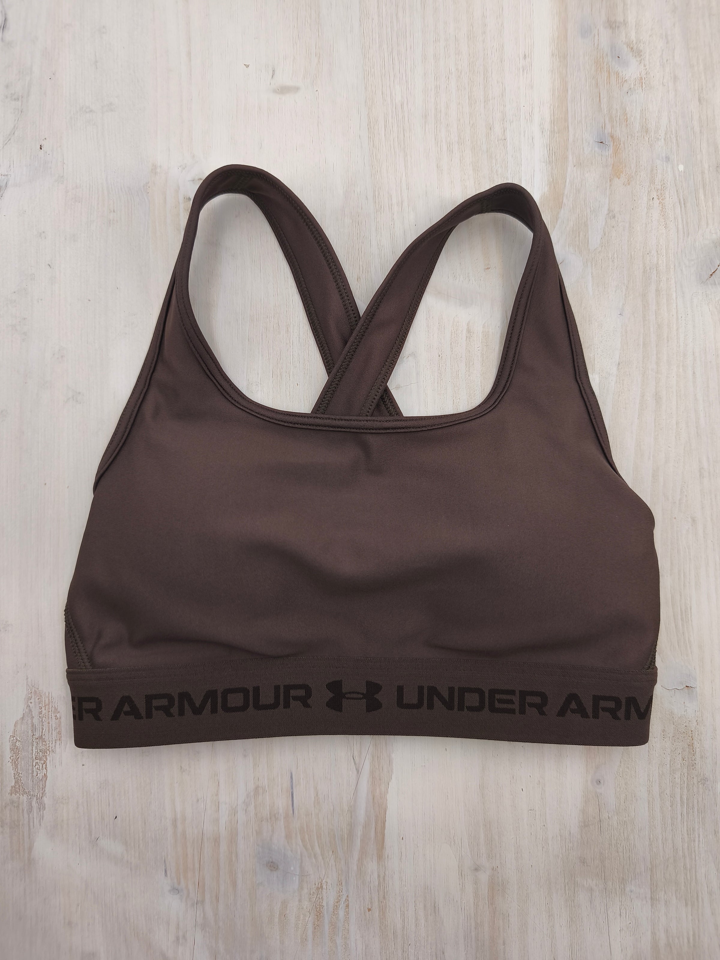 Frau Mid Crossback Top Peppercorn/kona Brown