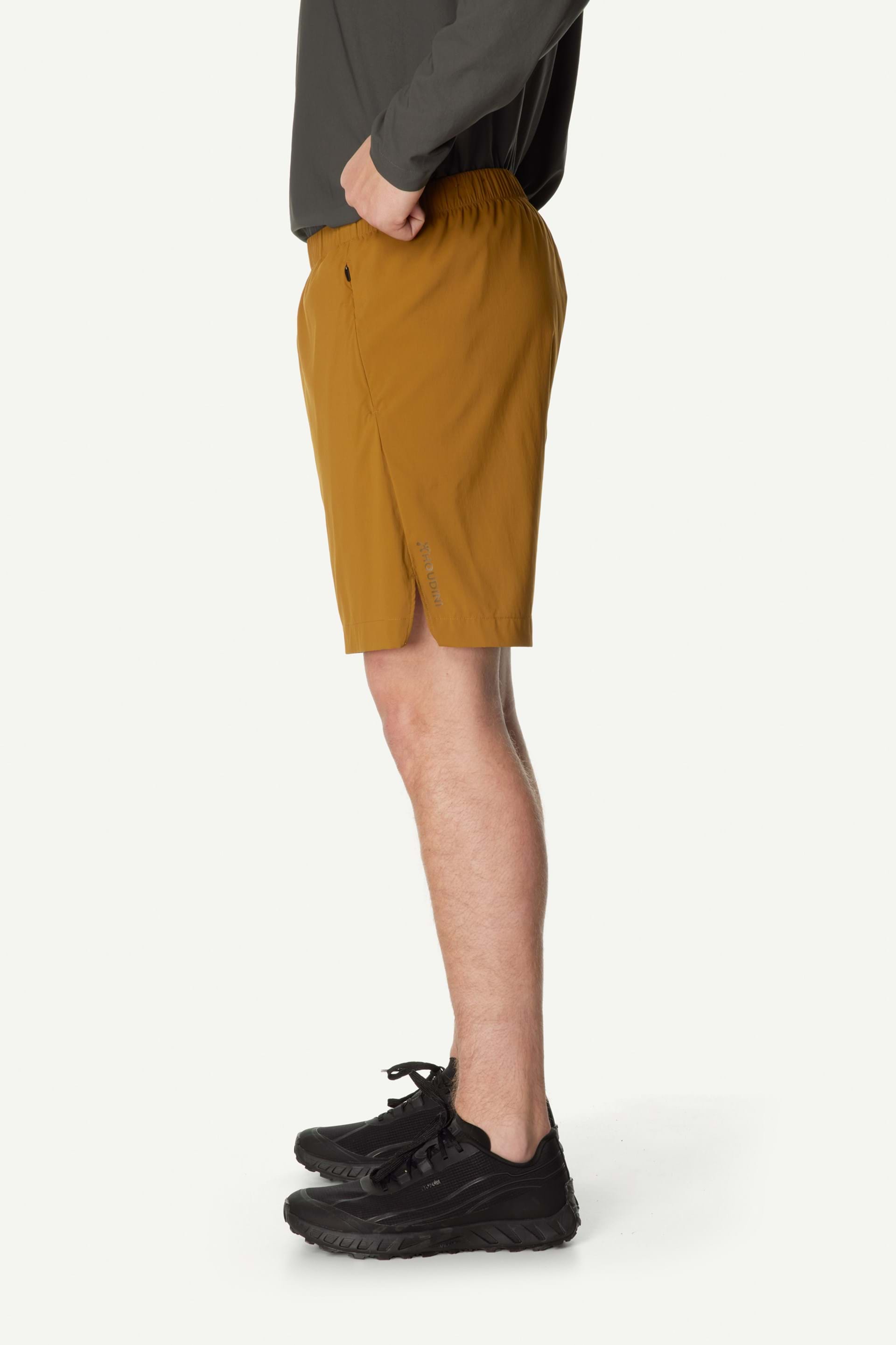 Men's Liquid Shorts Greenish Gold