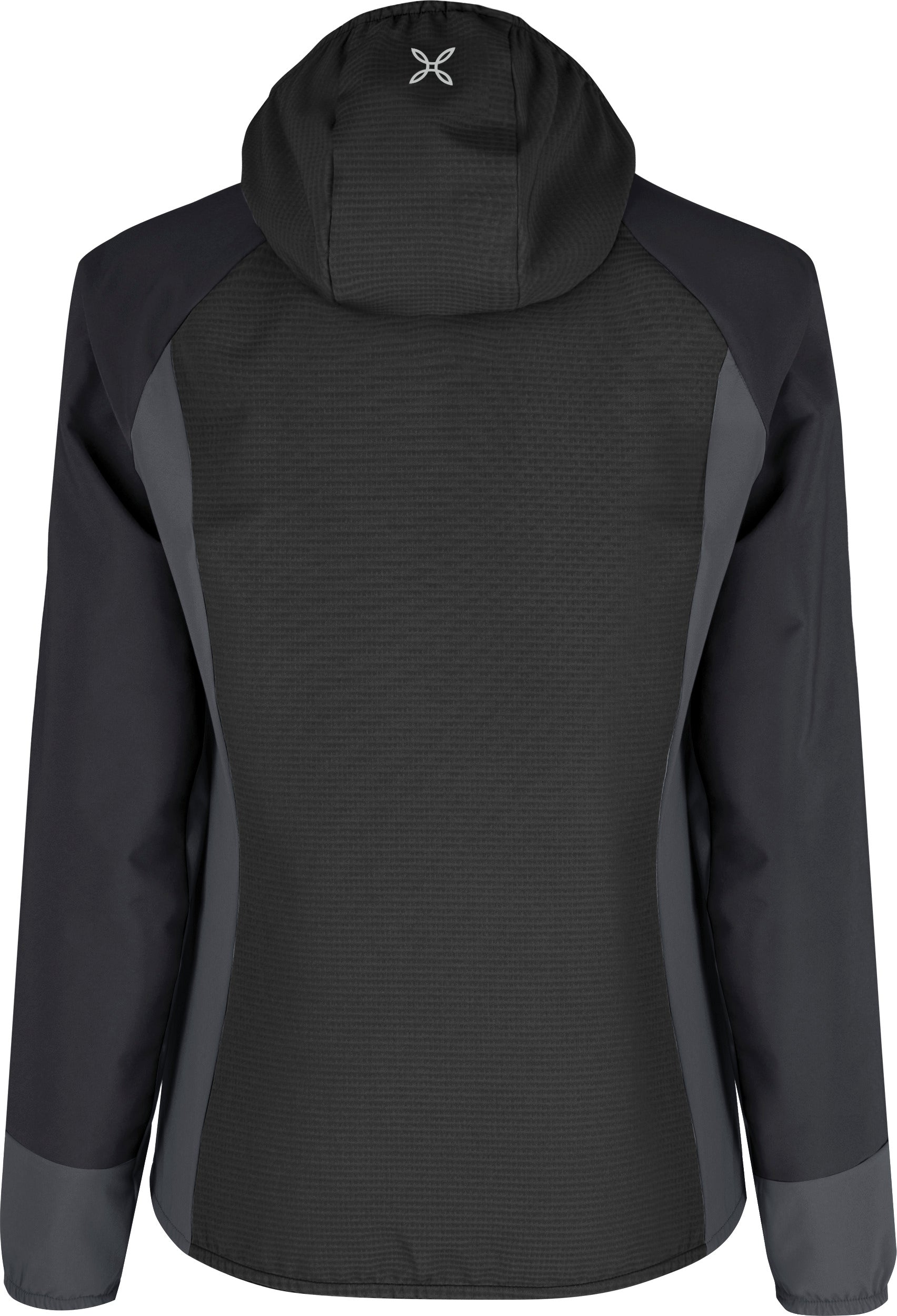 Frau Dolomiti Wind Hooded Jacke Black/Melon