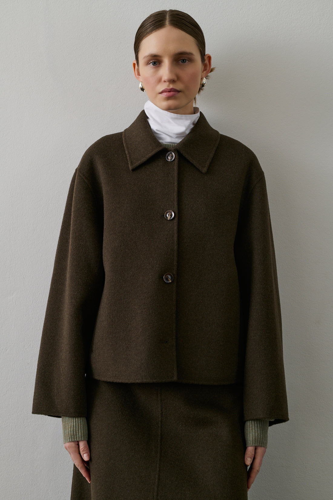 Veste Gyoda Femme Kaki/Brun