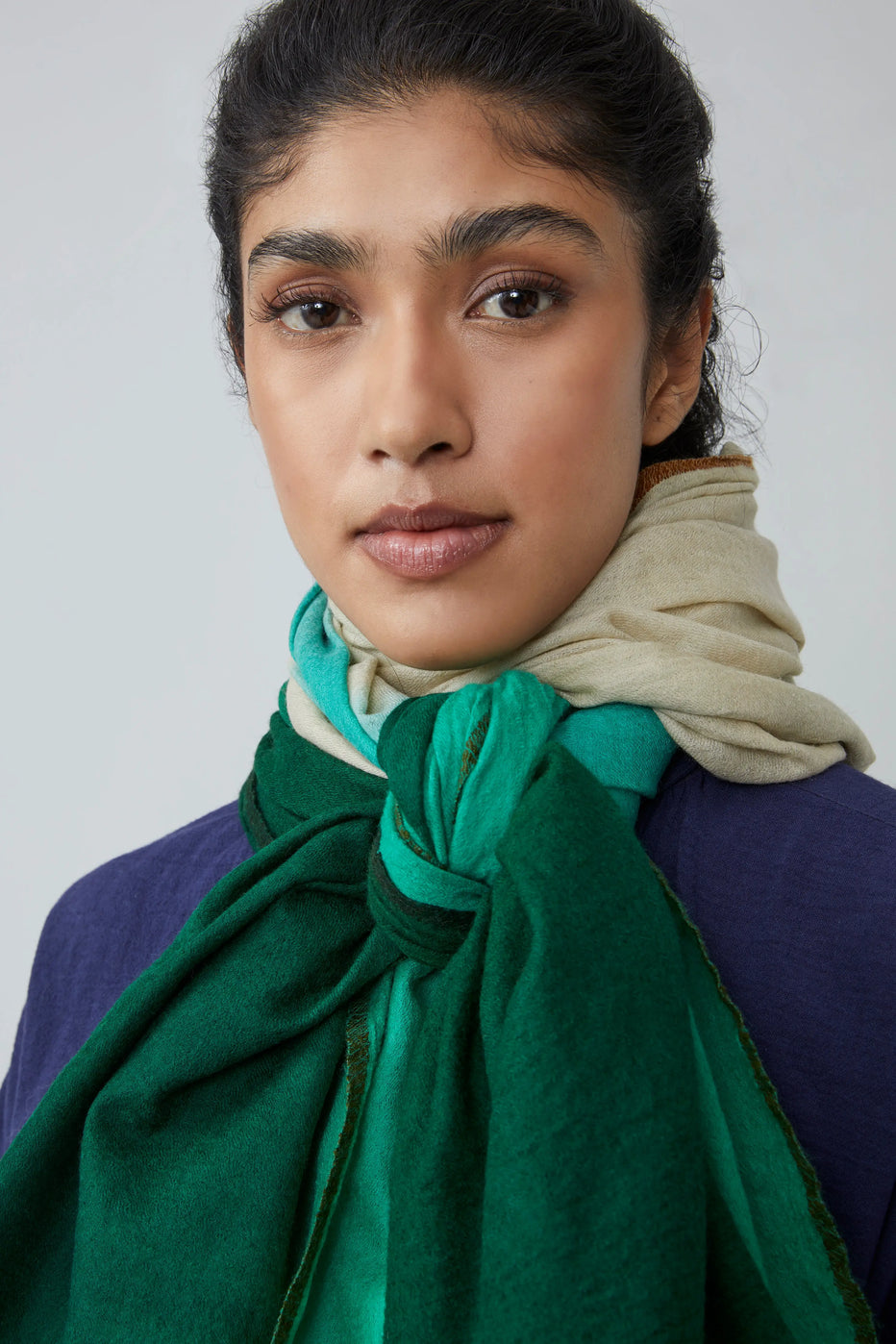 Écharpe 805 Femme Oxford Green