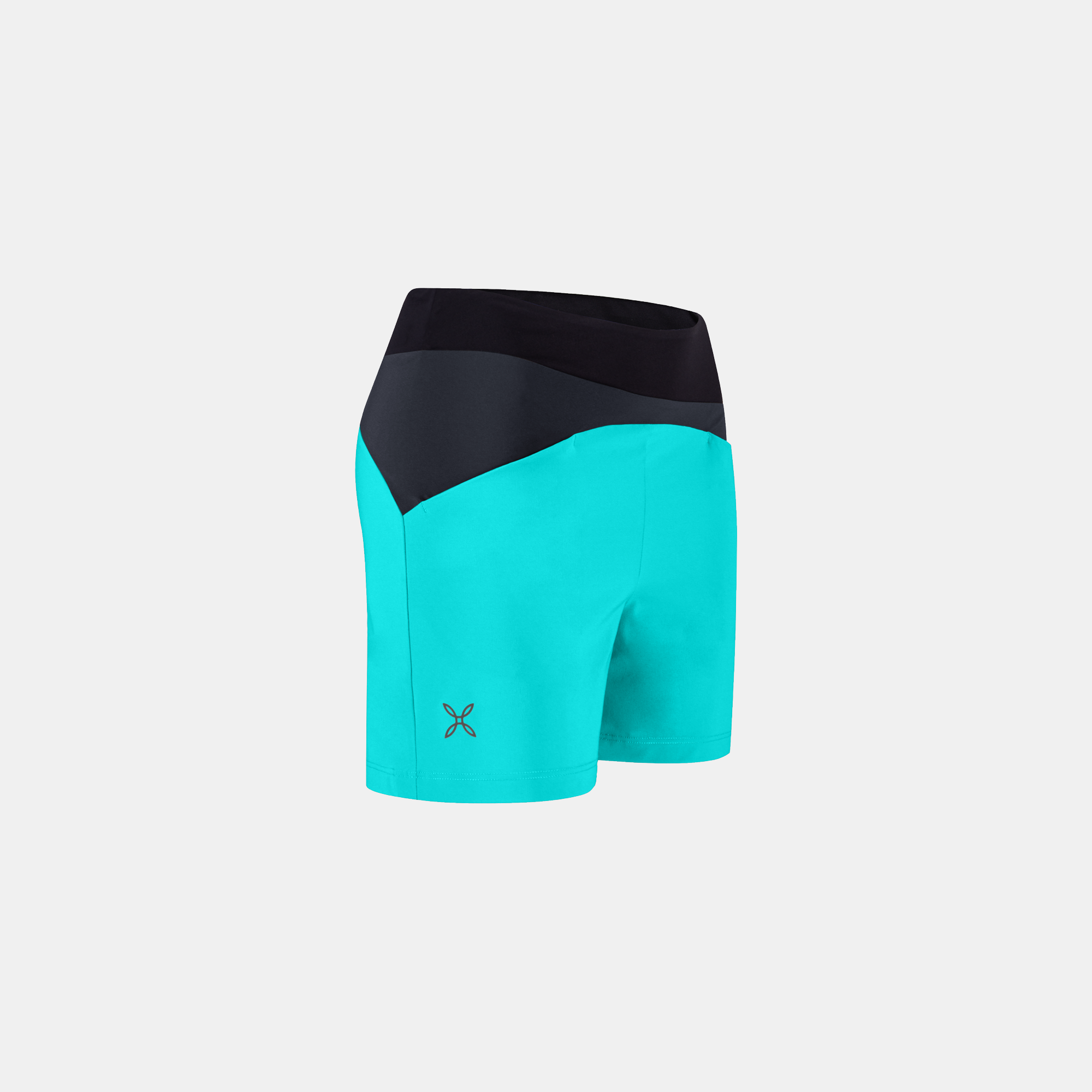 Pantalon Corto Loom Mujer Turquoise/Graphite Blue
