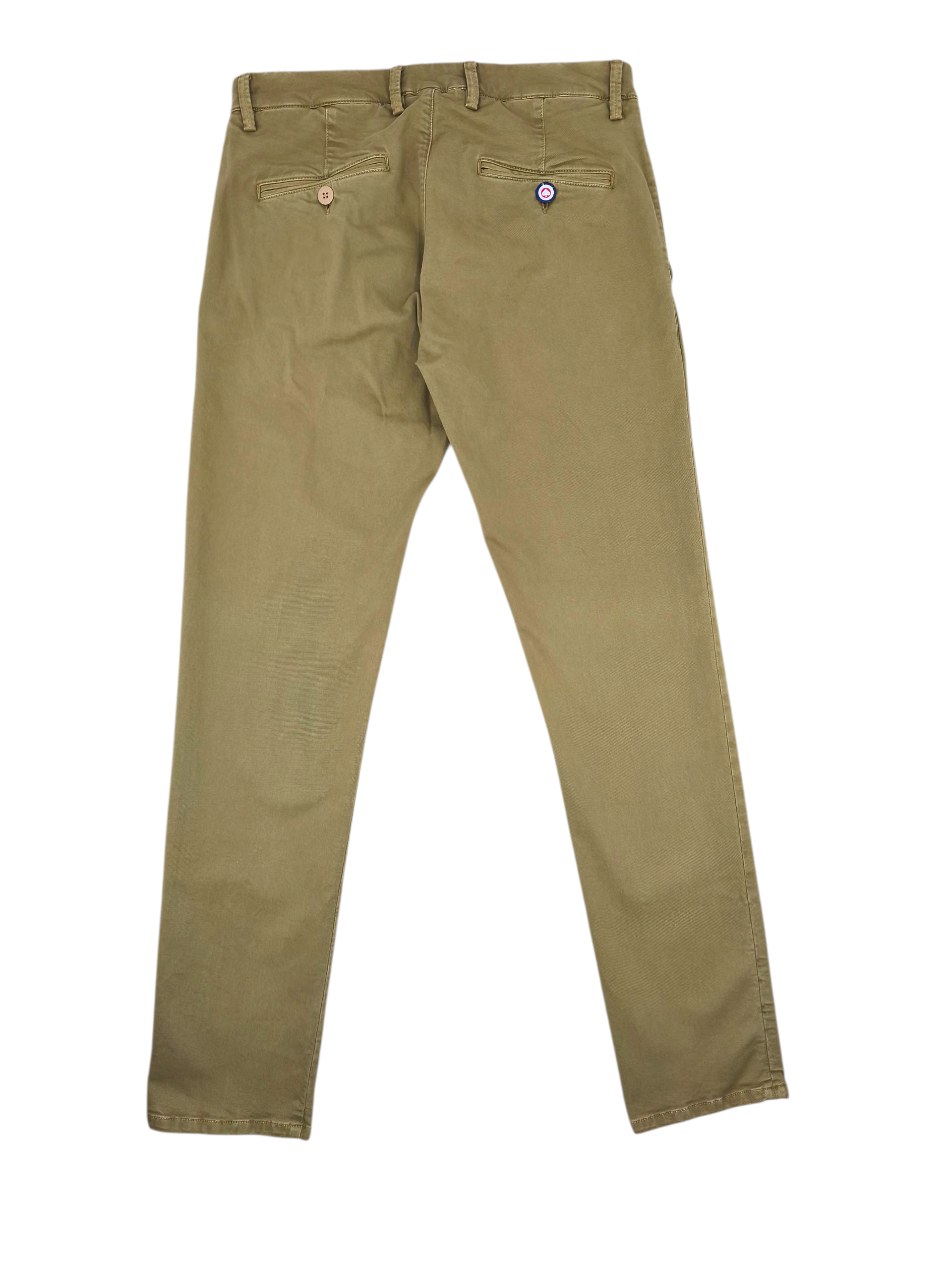 Pantaloni Carnaby Gabardina Uomo Khaki Green