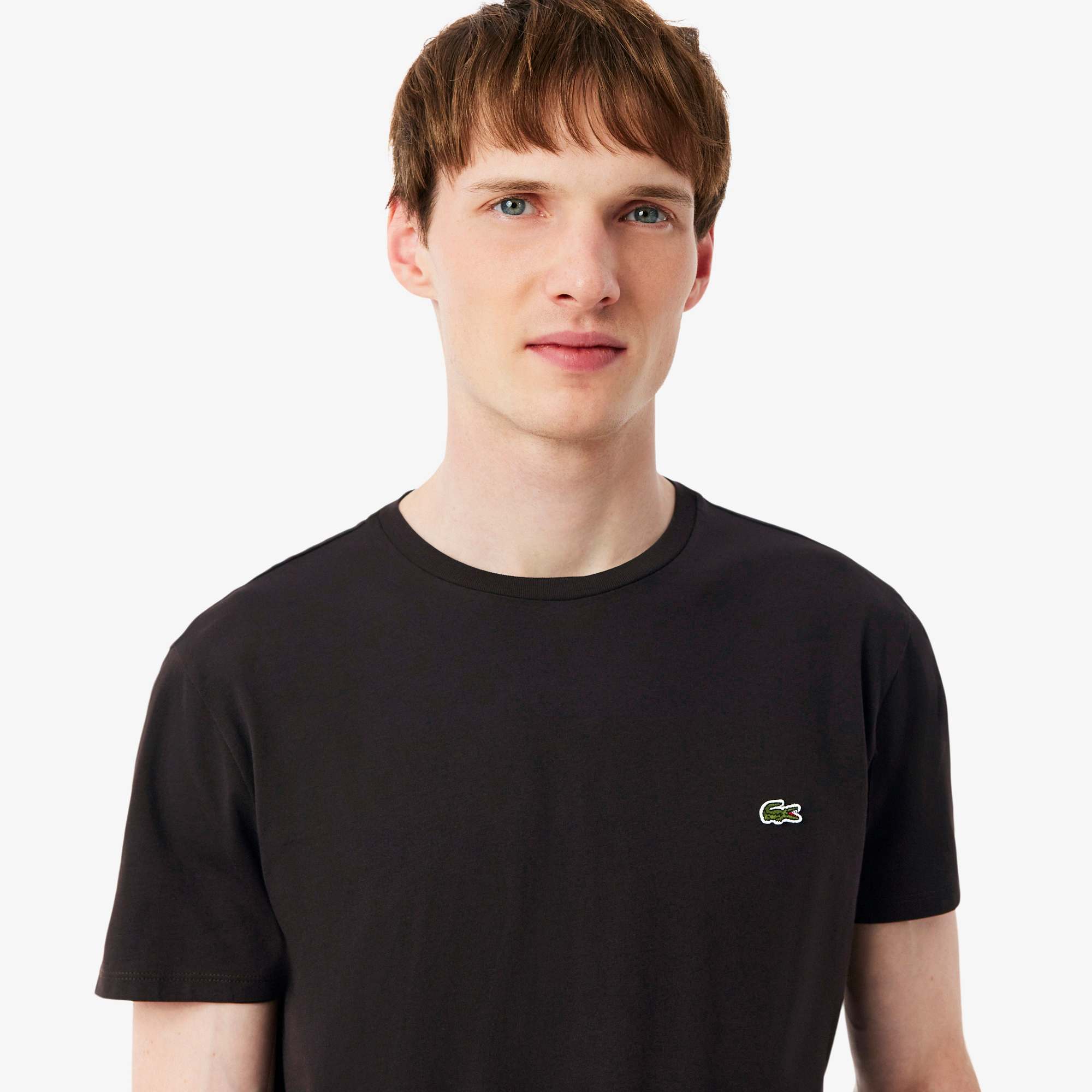 Mann Classic In Pima T-shirt Brown Dark
