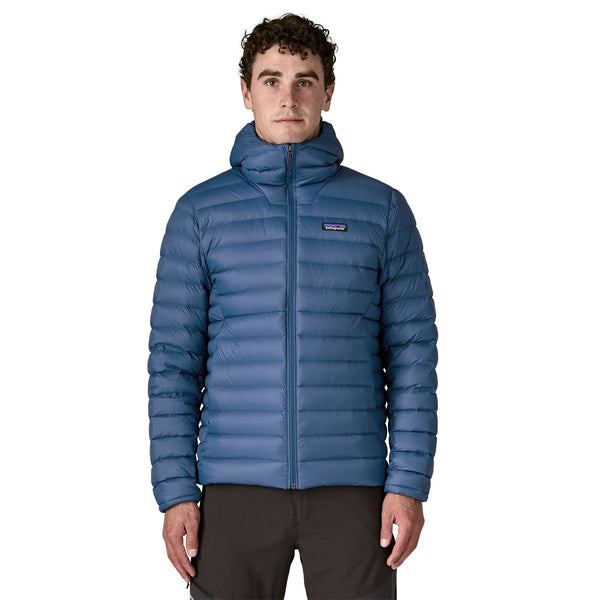 Giacca Down Sweater Hoody Uomo Clement Blue